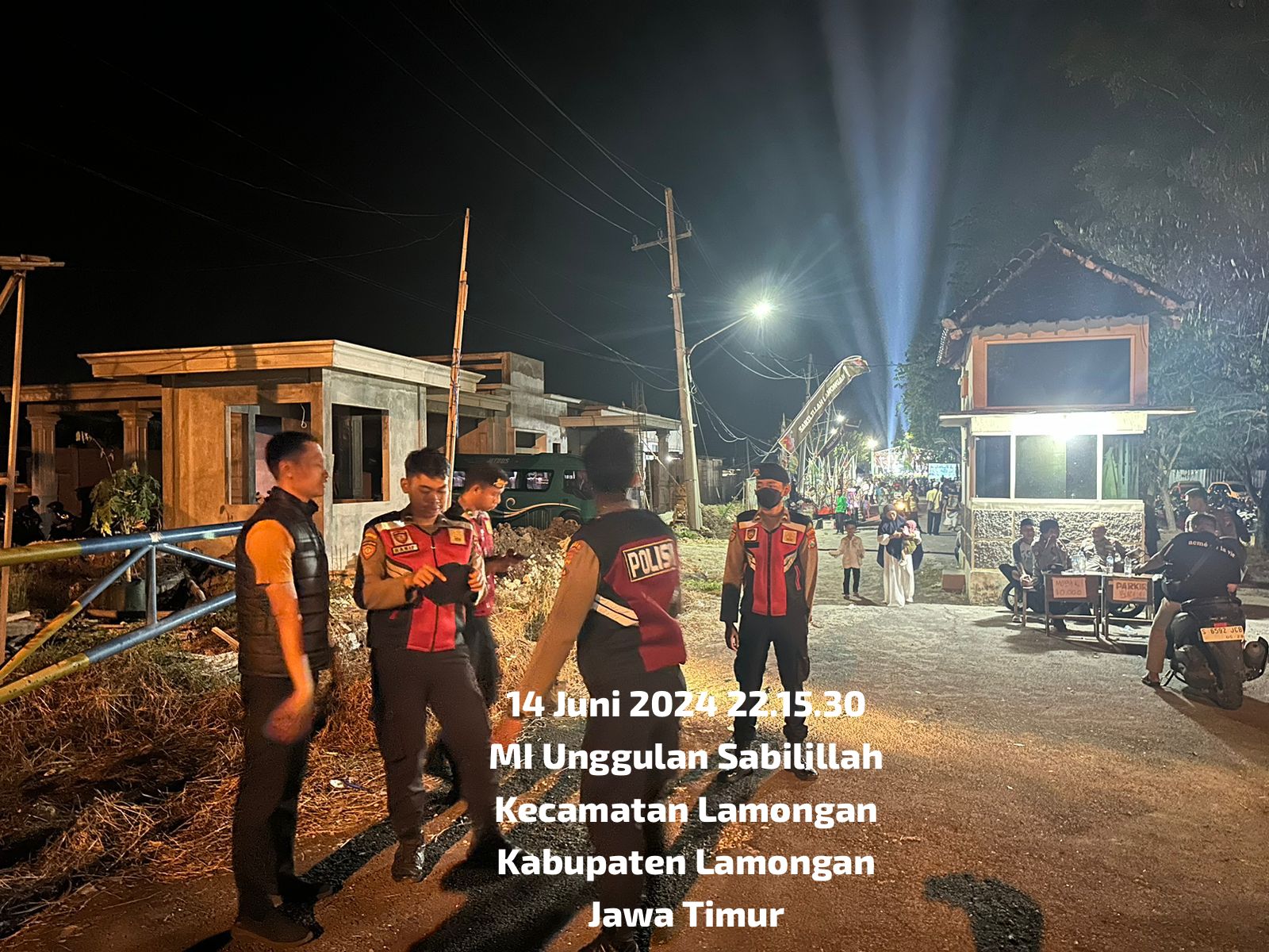 Polres Lamongan Gelar Patroli Harkamtibmas di Wilayah Kabupaten Lamongan