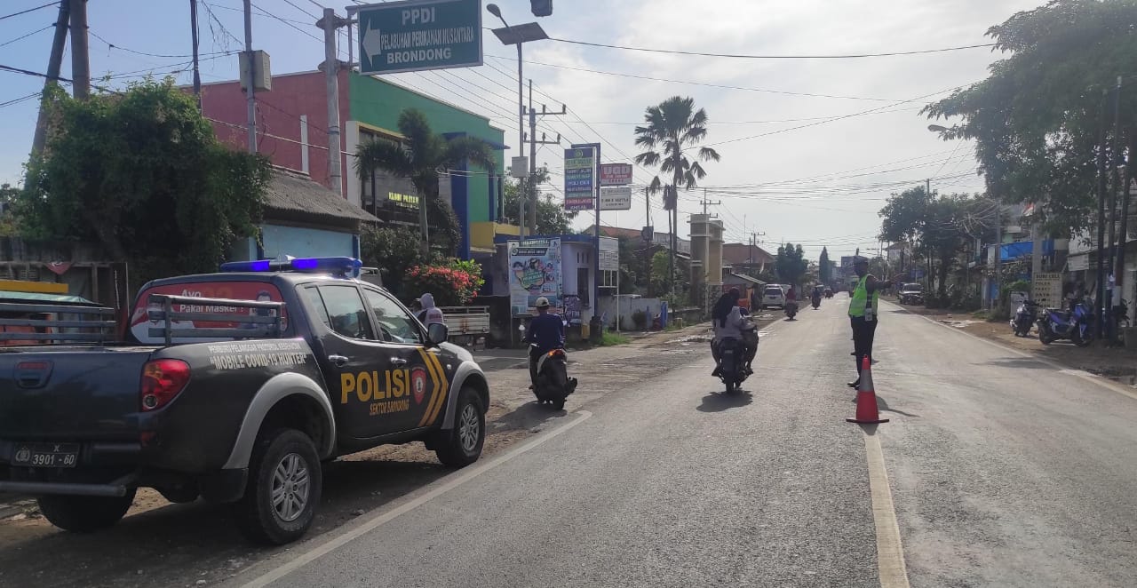 Polres Lamongan Laksanakan Commander Wish Hadir Ditengah Masyarakat Lamongan