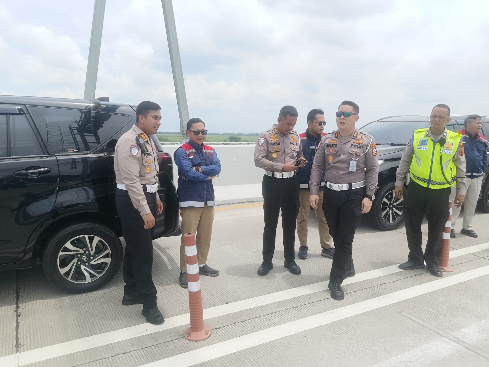 Sinergitas Korlantas Polri Bersama PT Hutama Karya Dalam Mendukung Program Pemerintah Zero Over Dimensi dan Overload 2027
